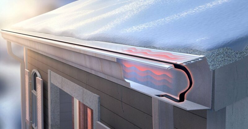 Introducing Heated Gutter Protection | All American Gutter Protection